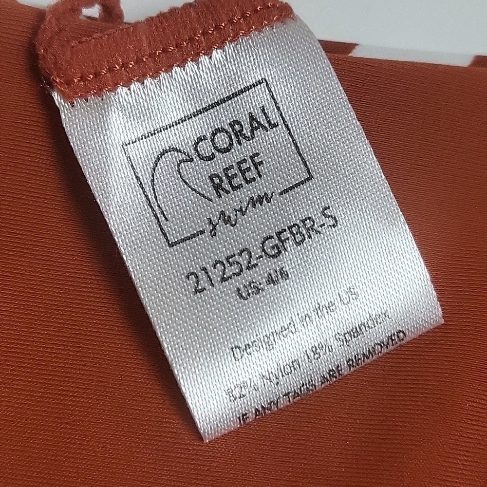 Coral Reef Swim Giraffe Print Two Piece High Waisted Halter Bikini Swims… - Picture 13 of 15